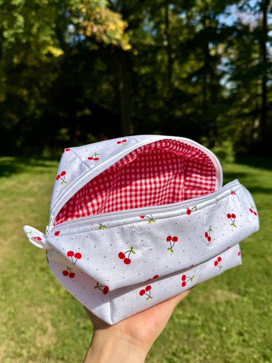 Cherry Joy - Makeup Bag