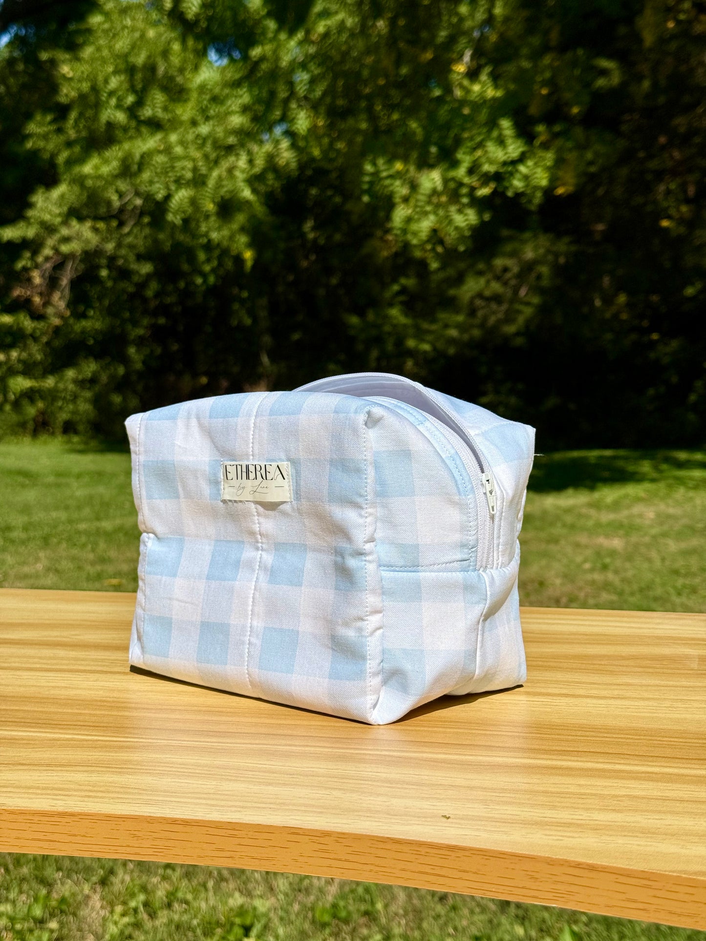Blue Skies - Makeup Bag