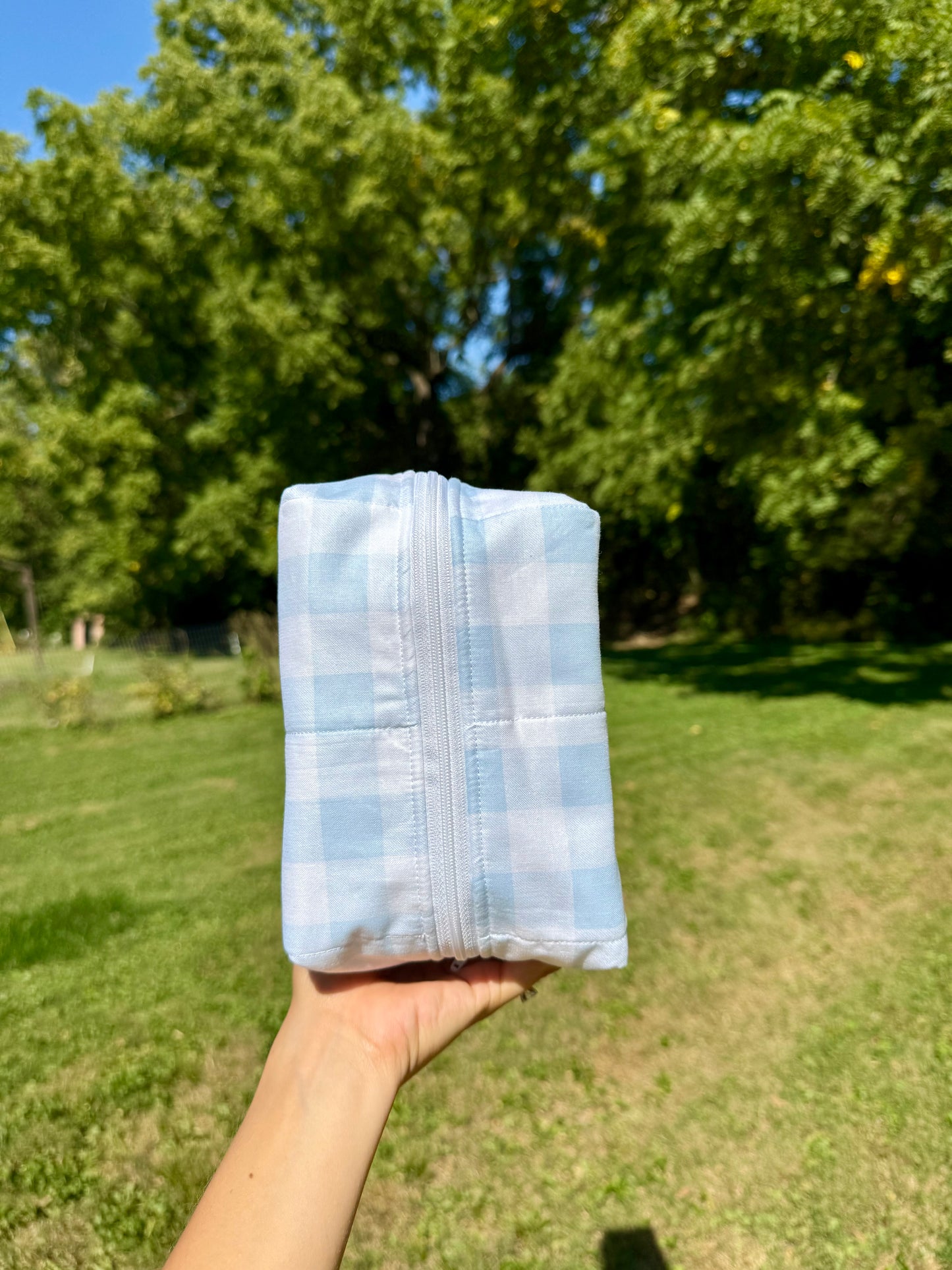 Blue Skies - Makeup Bag