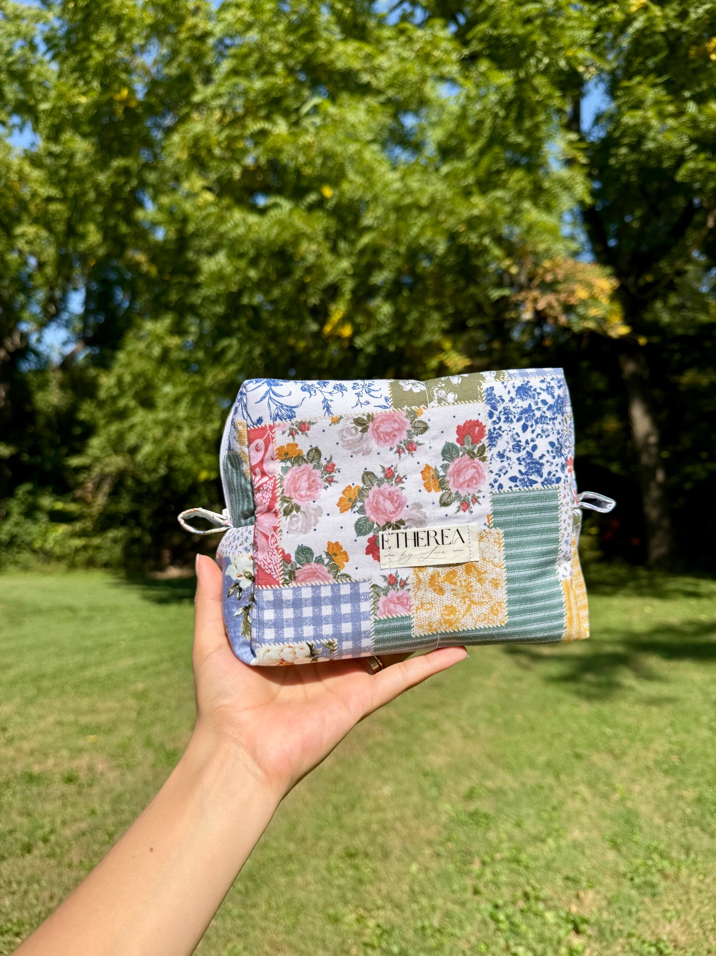 Patchwork Garden - Makeup Bag