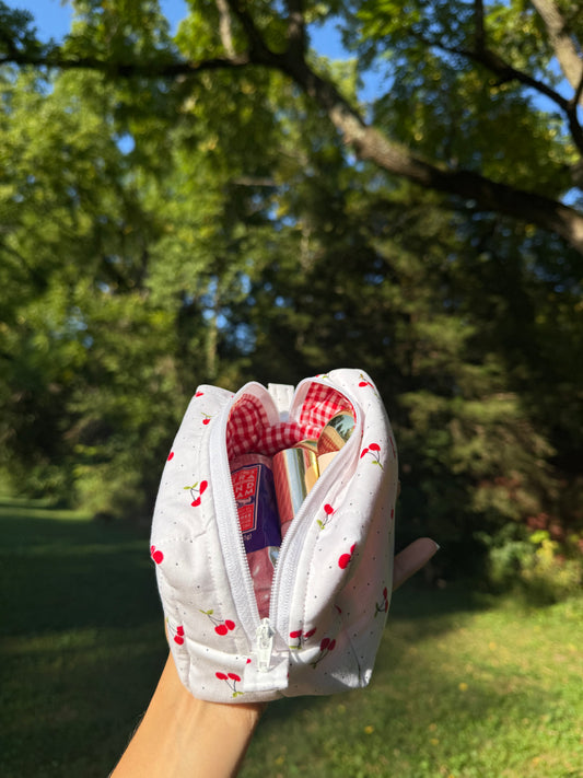 Cherry Joy - Mini Makeup bag