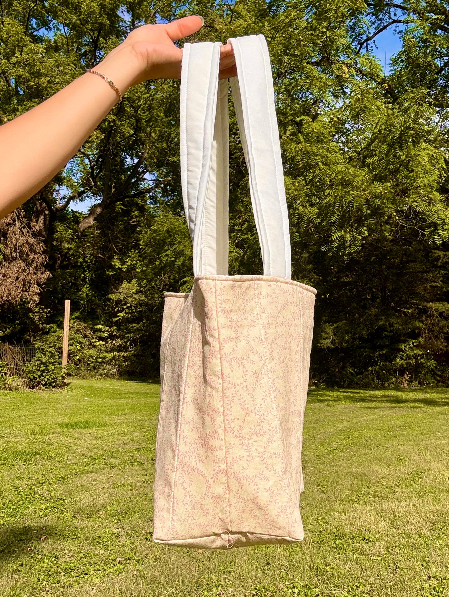 Whispering Petals - Mini Tote Bag