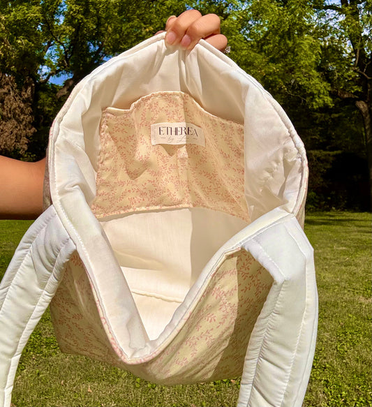 Whispering Petals - Mini Tote Bag