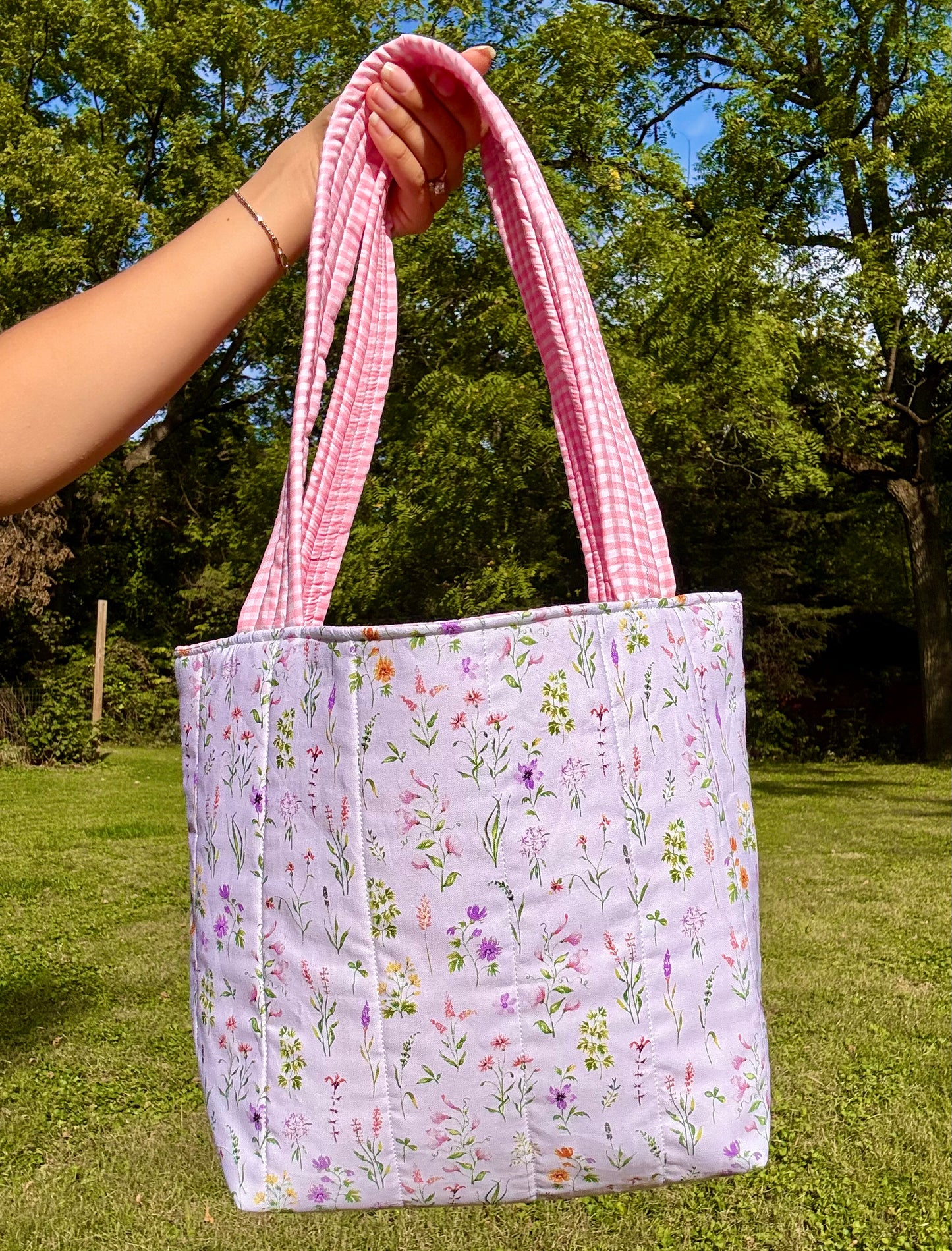 Confetti Florals - Mini Tote Bag