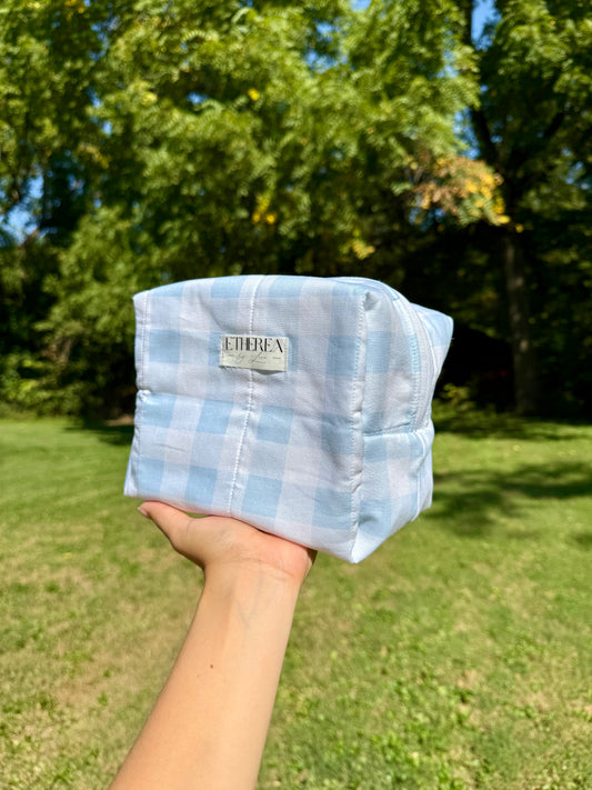 Blue Skies - Makeup Bag
