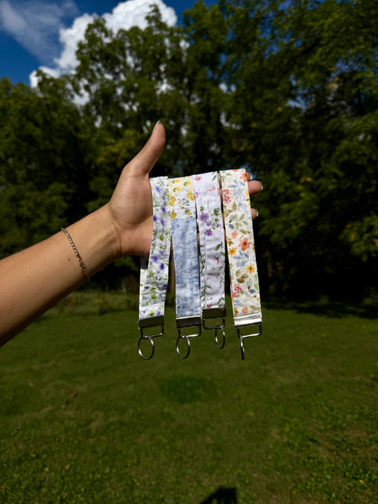 Confetti Florals -  Wristlet