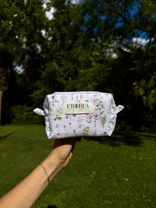 Confetti Florals - Mini Makeup Bag