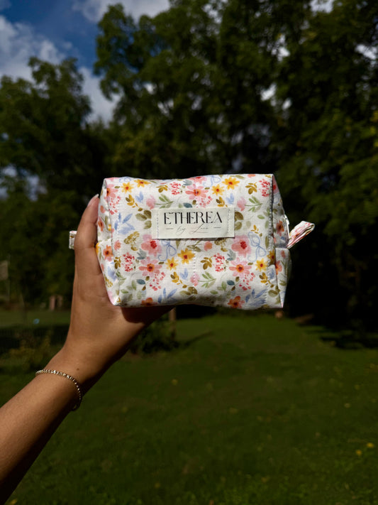 Blossom Blush - Mini Makeup Bag
