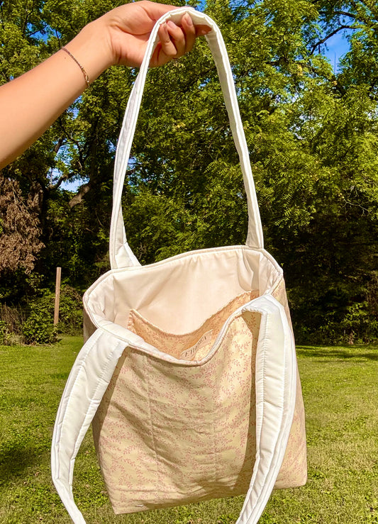 Whispering Petals - Mini Tote Bag