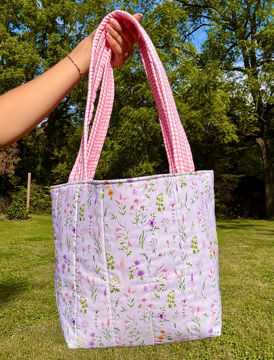 Confetti Florals  - Mini Tote Bag