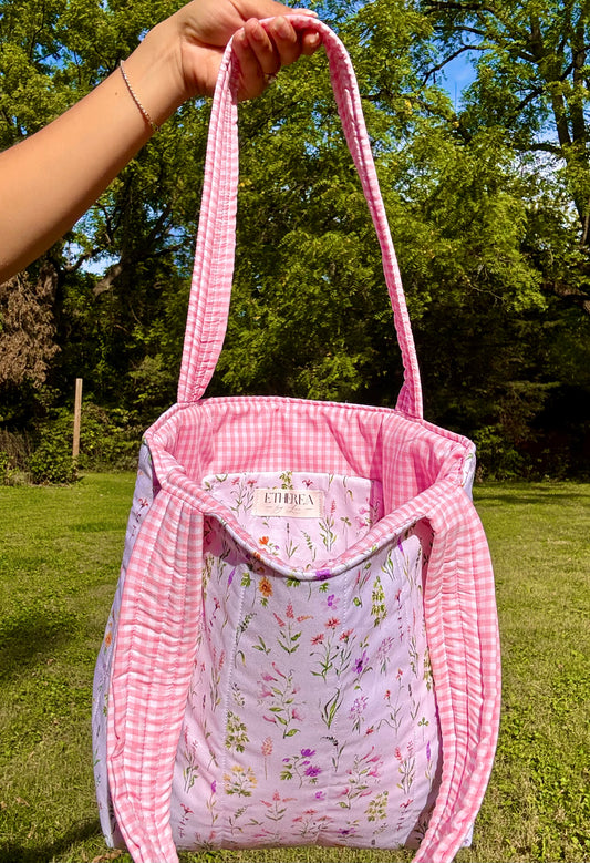 Confetti Florals  - Mini Tote Bag