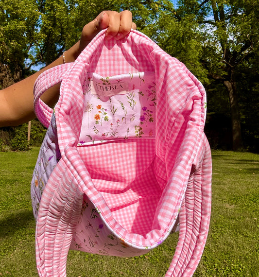 Confetti Florals  - Mini Tote Bag